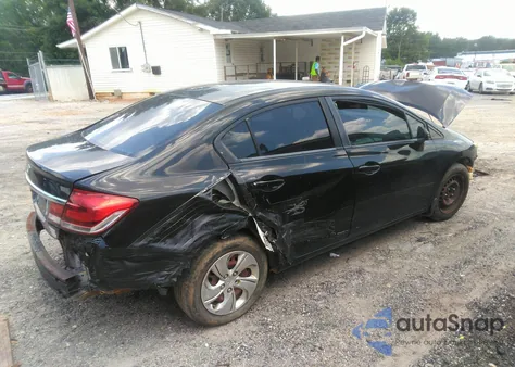 2013 Honda Civic Lx from USA, damaged, VIN 2HGFB2F55DH558447